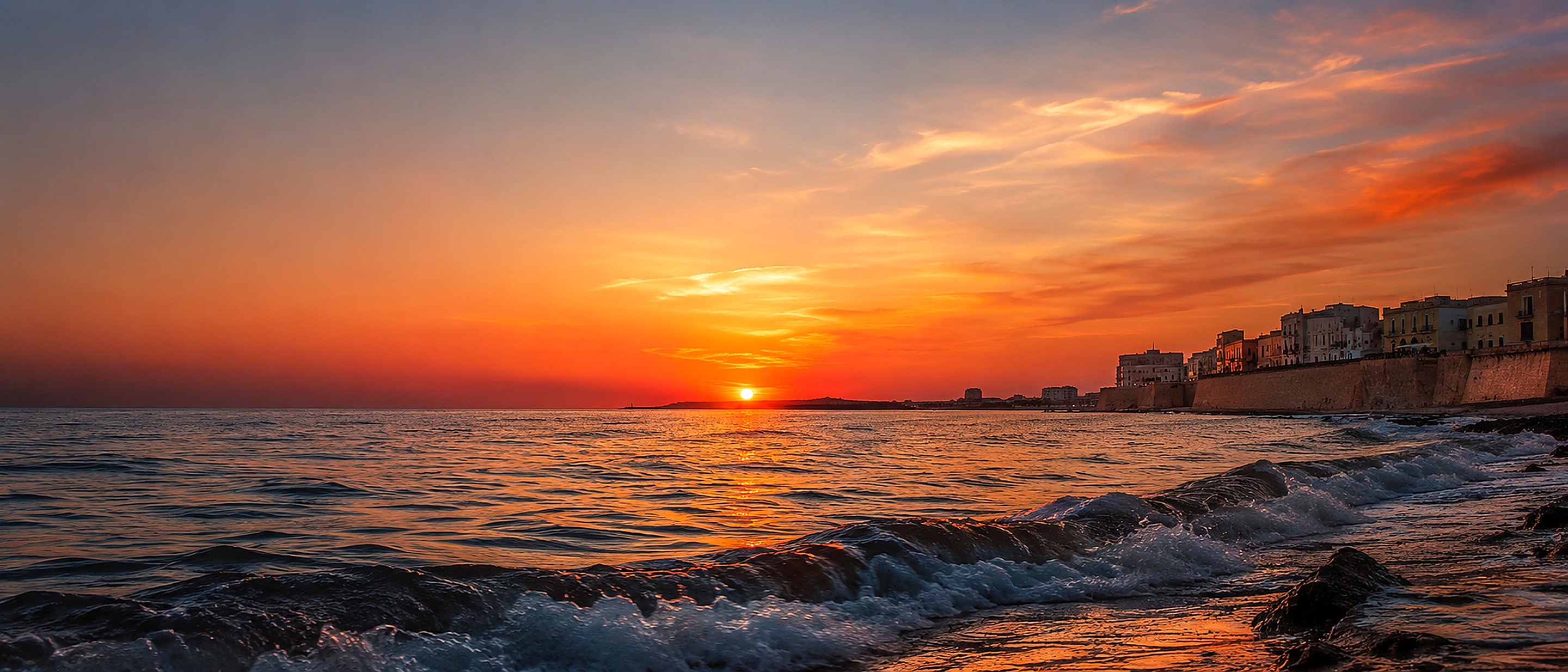 Tramonto romantico a Gallipoli