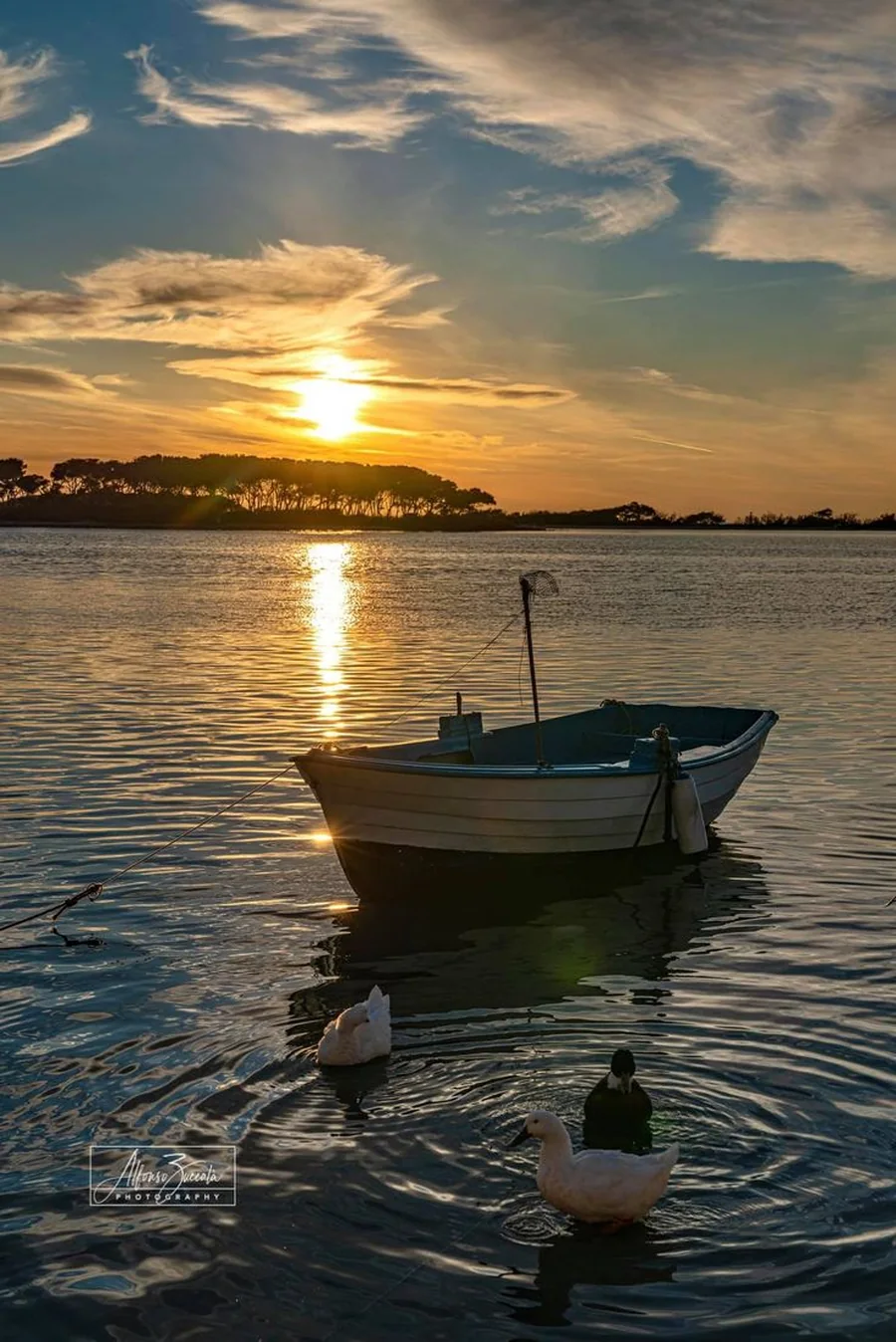 Tramonto sulle mura di Gallipoli