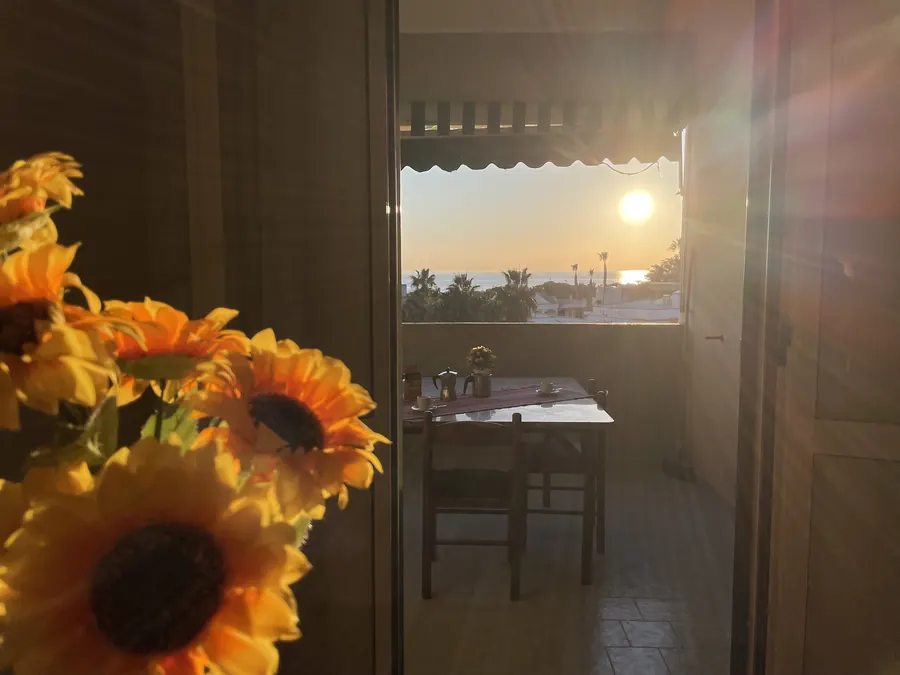 Tramonto visibile da Baia Verde Accomodation